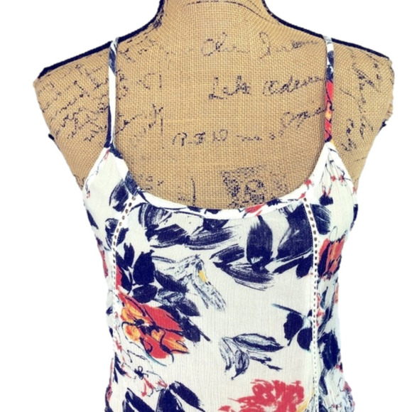 MELROSE and Market Boho Sharkbite Strappy Tunic - Picture 4 of 11